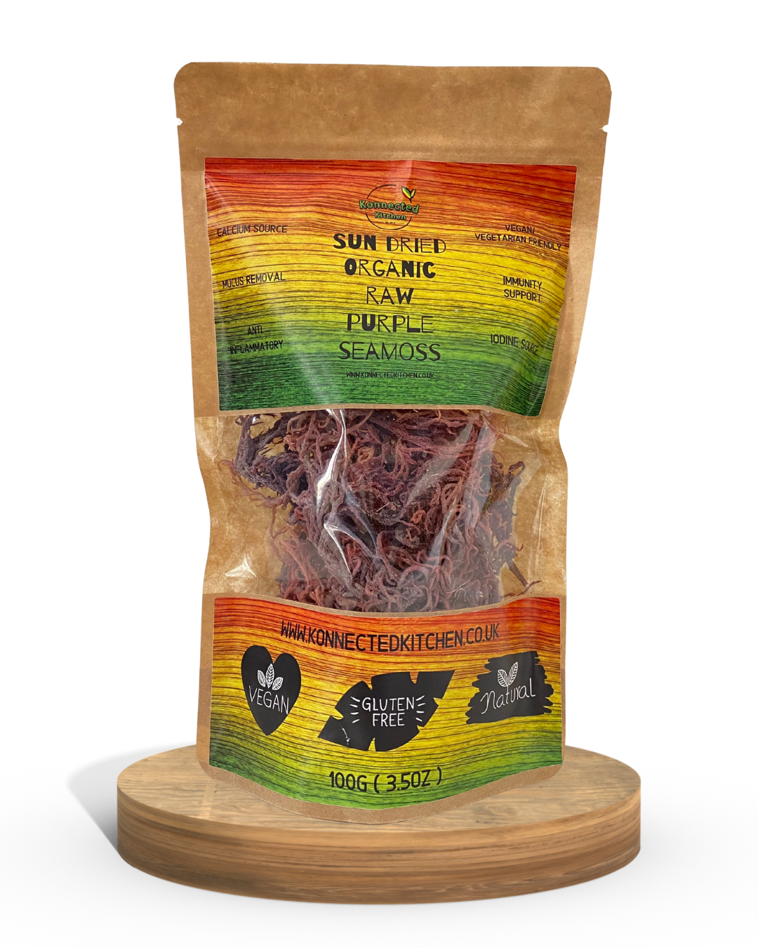 Organic Raw Sea Moss – Premium Wildcrafted Superfood for Wellness